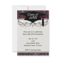 vintage red chandelier vintage writing announcements