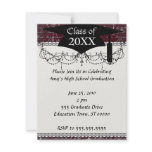 vintage red chandelier vintage writing invitations