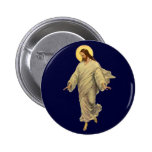 Vintage Religion, Jesus Christ Portrait Button