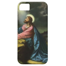 Vintage Religion, Jesus Christ Praying, Gethsemane iPhone 5 Covers