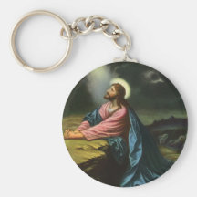 Vintage Religion, Jesus Christ Praying, Gethsemane Key Chain