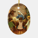 Vintage Religious Christmas, Nativity, Baby Jesus Christmas Tree Ornaments