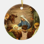 Vintage Religious Christmas, Nativity, Baby Jesus Ornaments