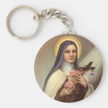 Vintage Religious Easter, Nun Cross Christ Roses Key Chains