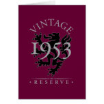 Vintage Reserve 1953 Greeting Cards