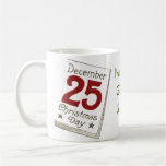 Vintage Retro Fun Santa Christmas Cup Mug