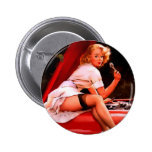 Vintage Retro Gil Elvgren Car Mechanic Pinup Girl