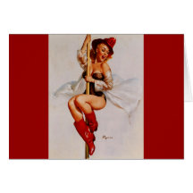 Vintage Retro Gil Elvgren Firefighter Pin Up Girl Cards
