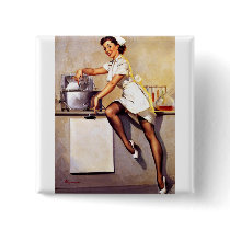 Vintage Retro Gil Elvgren Nurse Pin Up Girl