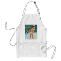 Vintage Retro Gil Elvgren Pin Up Girl Aprons