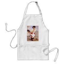 Vintage Retro Gil Elvgren Pin Up Girl Aprons