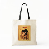 Vintage Retro Gil Elvgren Pin Up Girl Tote Bag