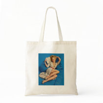 Vintage Retro Gil Elvgren Pin Up Girl Bag