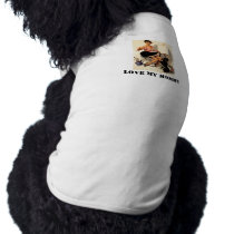 Vintage Retro Gil Elvgren Pin Up Girl Dog Tee Shirt