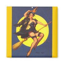 Vintage Retro Gil Elvgren Pin Up Girl Refrigerator Magnet