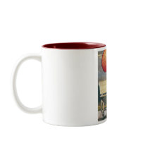 Vintage Retro Gil Elvgren Pin Up Girl Mugs