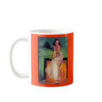 Vintage Retro Gil Elvgren Pin Up Girl Coffee Mug