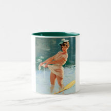 Vintage Retro Gil Elvgren Pin Up Girl Mugs