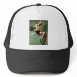 Vintage, Retro Gil Elvgren Pin Up GIrl Tees Trucker Hats