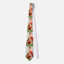 Vintage Retro Gil Elvgren Pin Up Girl Necktie