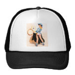 Vintage Retro Gil Elvgren Pin Up Girl Trucker Hat