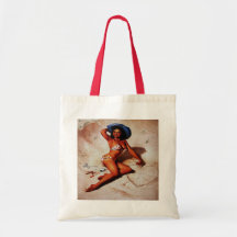 Vintage Retro Pinup Art Gil Elvgren Pin Up Girl Bags