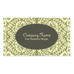 Vintage/Retro Type Yellow Business Card business cards