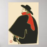 Vintage retro vector art Aristide Bruant Posters