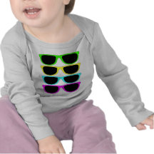 Vintage Rgb Fluo Sunglasses Shirt