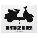 Vintage Rider (Motor Scooter Silhouette) letterhead
