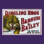 Vintage Ringling Bros. Poster posters