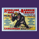 Vintage Ringling Bros. Poster posters