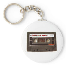 Vintage Rock Key Chain
