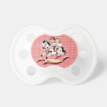 Vintage Rocking Horse Pacifiers