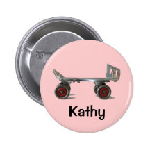 Vintage Roller Skate Buttons