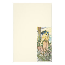Vintage Romantic Art Stationery