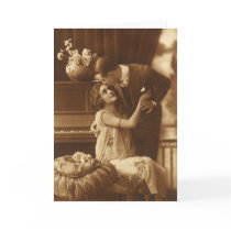 Vintage Romantic Music Cards