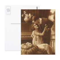 Vintage Romantic Music Post Cards