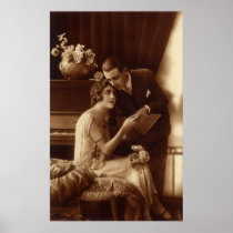 Vintage Romantic Music Posters