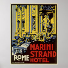 Vintage Rome Posters