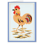 Vintage Rooster Folk Art