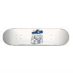 Vintage Roosters In Bed & Bird Serenade Custom Skateboard