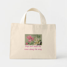 Vintage Rose Tote Tote Bag