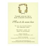 Vintage Rose Wreath, Spring or Summer Baby Shower Comunicados