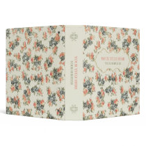 Vintage Roses binder