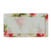 Vintage Roses Label