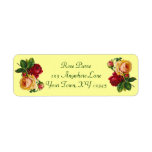 Vintage Roses Return Address Labels