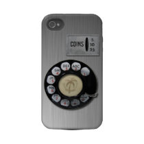 Vintage Rotary Dial iPhone case Iphone 4 Tough Case