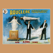 Vintage Rouclere Magicians Poster posters