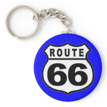 VINTAGE ROUTE 66 AMERICANA FATHER'S DAY KEY CHAINS